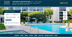 Desktop Screenshot of fourpointssandiegohotel.com