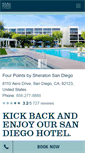 Mobile Screenshot of fourpointssandiegohotel.com